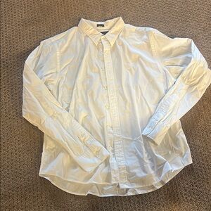 Ralph Lauren Classic White Button Down Shirt